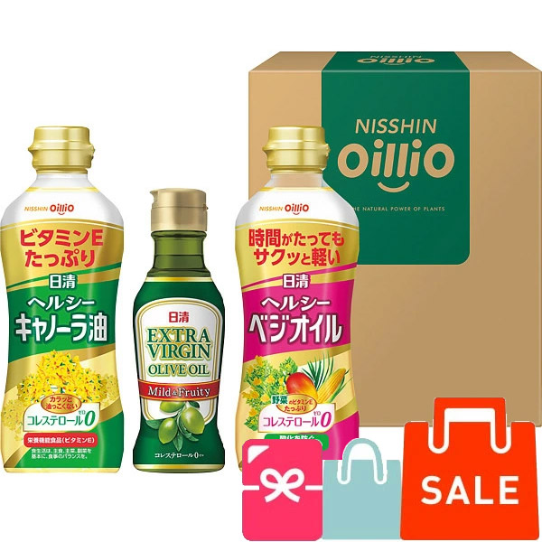 楽天市場】日清オイリオ オリーブオイル&バラエティオイルギフトセット
