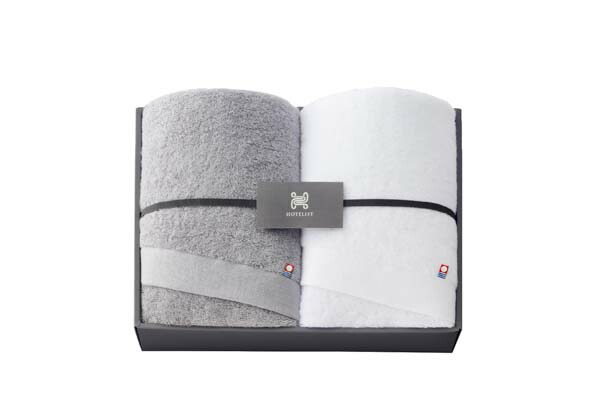 HOTELIST バスタオル2枚セット 〈Hｰ11107〉 SGR8A {セット
