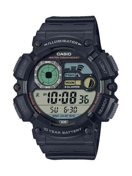 カシオ スポーツウォッチ ブラック 〈WS1500H1AJF〉 SGR8A {メンズ腕時計