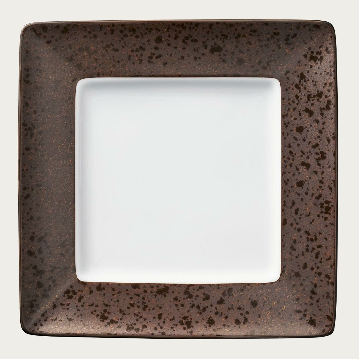 (銀線なし) 26.5cmスクエアプレート ノリタケ クリフ Noritake CLIFF 〈10-681L/91134〉 電子レンジ対応 化粧箱なし 食器 皿・プレート