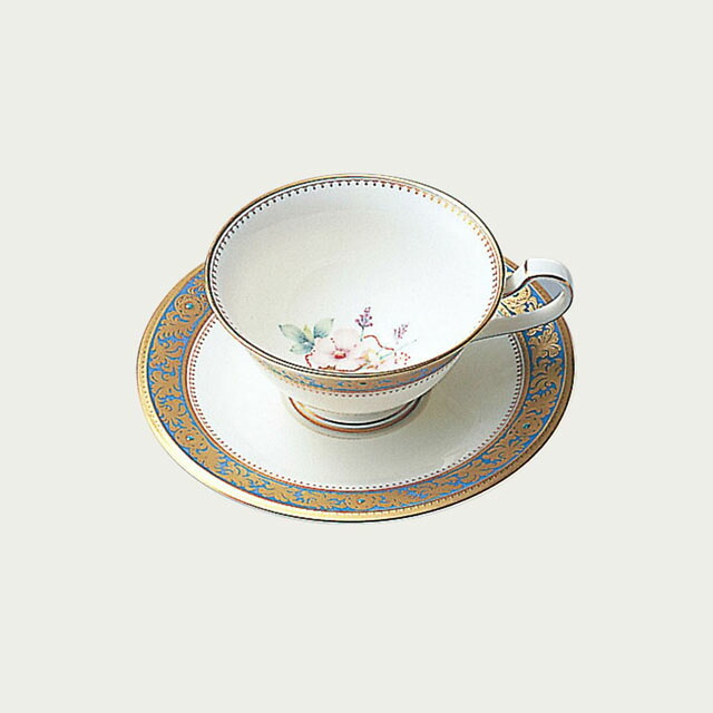 優勝杯＆平円盤 ノリ竹 グランブロシェ Noritake Grand broche 〈4465-2J/Y59587〉 食器 碗皿