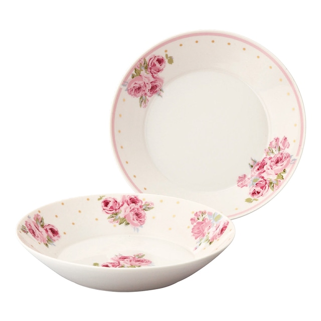 ローラアシュレイ　クチュールローズ　LAURA ASHLEY プレート 19 クチュール ローズ柄 19cm プレート（食器） | LAURA ASHLEY