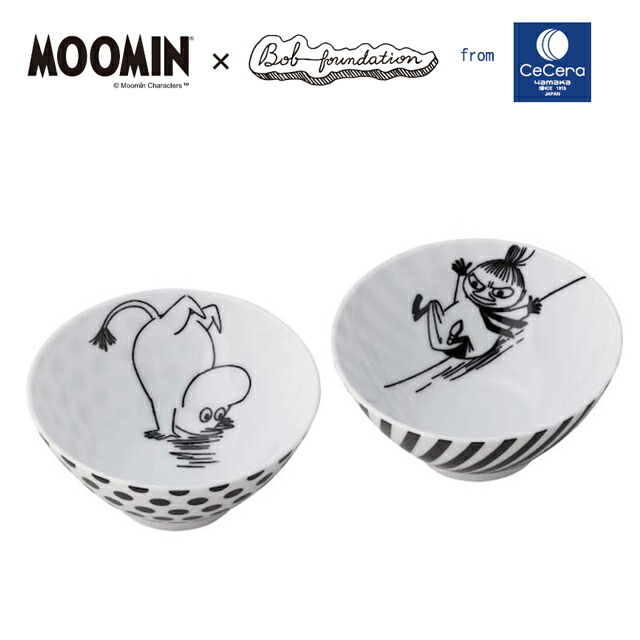 楽天市場】ペアスープボウルセット MOOMIN ムーミン × Bob