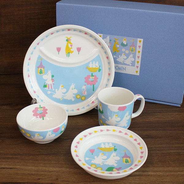 楽天市場】ムーミン 子ども用食器 3ピースセット 離乳食 食器セット