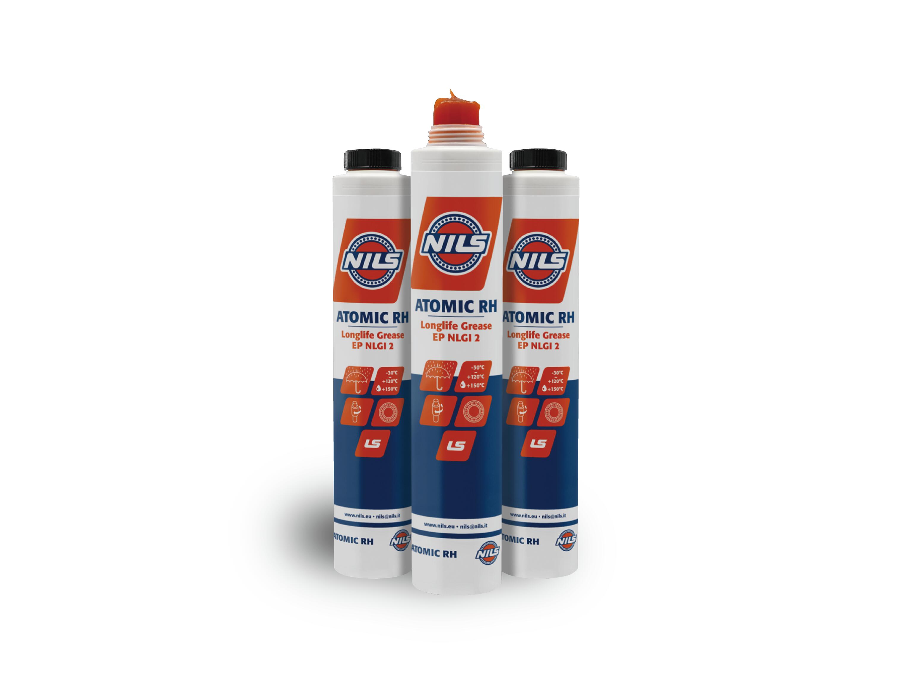 Nils ニルズ ATOMIC RH LS アトミック RH LS グリース 400g 1ケース/10本入り【送料無料】寒冷地での使用向け 多目的グリース 極圧性 耐酸化性に優れる｜JYONAN-HD