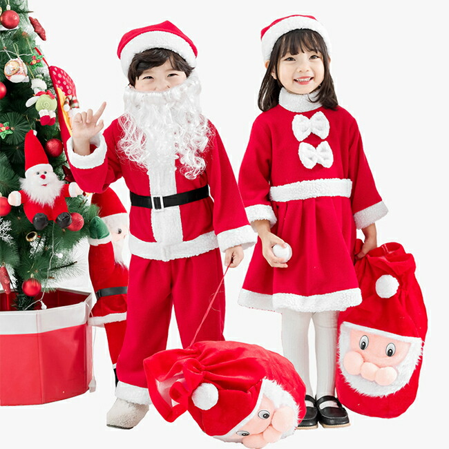 楽天市場】クリスマス コスプレ 衣装 子供 ベビー サンタ服