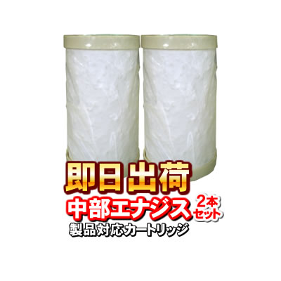 【2本セット】 日本製ノンブランド品 浄水器カートリッジ 66項目の有害物質を除去 NSFシリーズ 中部エナジス製品に使用可能な互換性のある交換用浄水フィルター|ショップ NIC家電