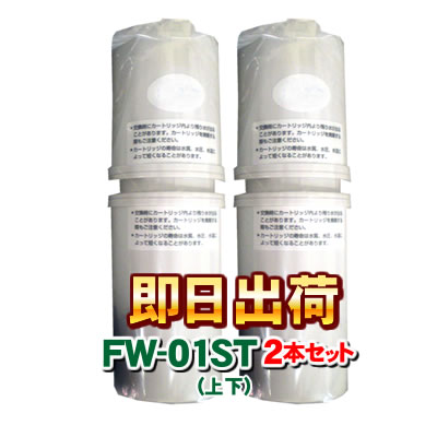 楽天市場】【2本セット】【交換目安シール付き】 FW-01CN フジ医療器 トレビFW-700 FW-207 アクアクイーンクリスタル 等対応  浄水器カートリッジ 日立マクセル : ショップ NIC家電