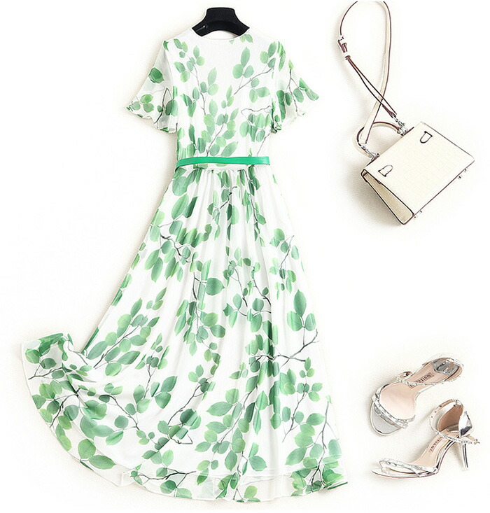 全品13 Offクーポン2個条以上で 断片 炎節 御芽出度輿入れ ボタニカル筋ぼねワンピース レディース ロング ワンピース 夏 ワンピース 花柄 ワンピース 袖あり ワンピース 夏 清潔め お呼ばれ ワンピース 半袖 着痩せ お呼ばれ ワンピース 30費え 40代 50代 60代