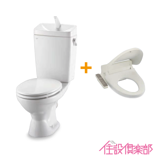 【楽天市場】便器 LN便器(手洗付) シャワートイレセット C-180S,DT