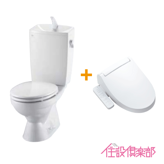 便器 LC便器(手洗付) 樹脂製タンク シャワートイレセット C-180S,DT-4890,CW-KB31A リクシル イナックス LIXIL INAX