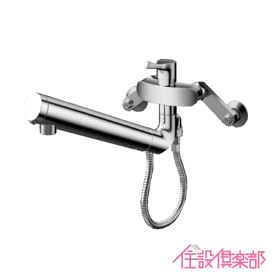 TOTO TKS05312J 壁付けシングル混合水栓 TOTO 壁付シングル混合水栓(エコシングル、共用) TKS05312J (水
