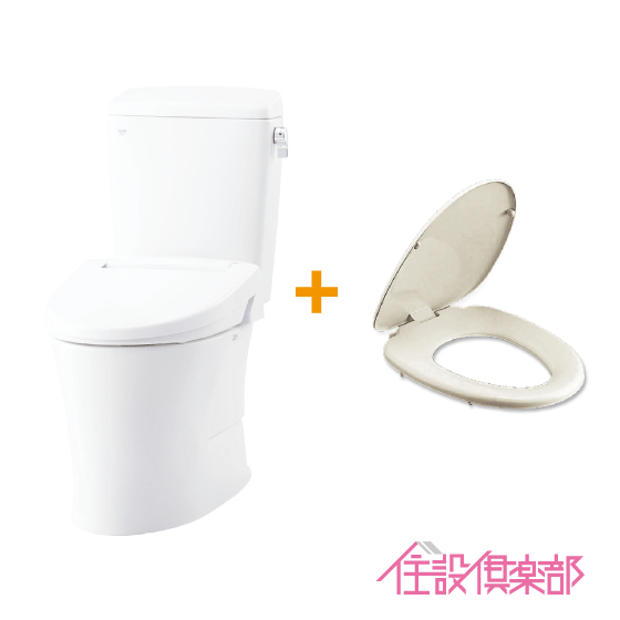 楽天市場】便器 LN便器(手洗なし) 暖房便座セット C-180S,DT-4540,CF 