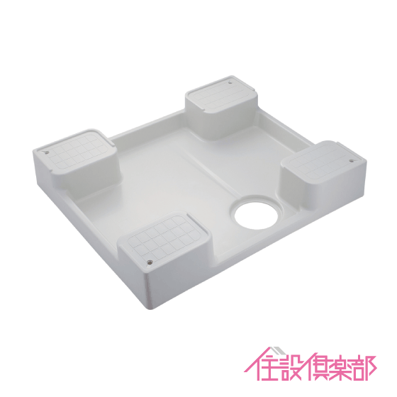 洗い濯ぎ機食パン 7464C手合い(全自動小銃洗い濯ぎ機用) 高床手合い 740mm×640粍 426-417-W カクダイ