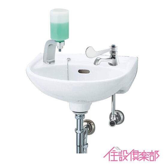 手洗器 水石けん入れ付き レバーハンドル水栓セット L-15G,LF-1Z-U リクシル イナックス LIXIL INAX