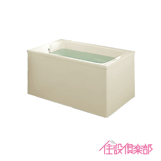 【楽天市場】ポリ浴槽 ポリエック 幅:1100(埋め込みタイプ) PB