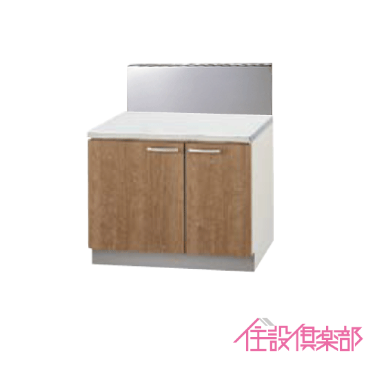 コンロ台(バックガード付) 75cm LAT-75K L4B-75K BG-75DM クリナップ すみれ|住設倶楽部 店