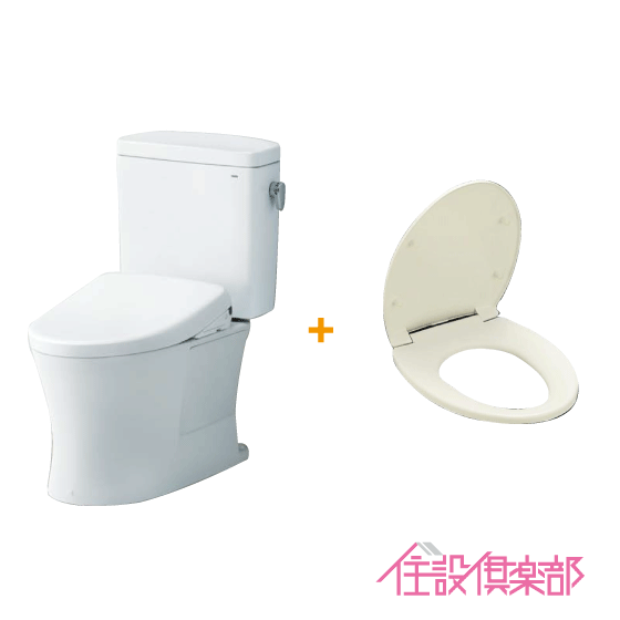 便器 ピュアレストQR(手洗なし) 普通便座セット CS232B,SH232BA,TC291 TOTO 床排水 排水芯200mm
