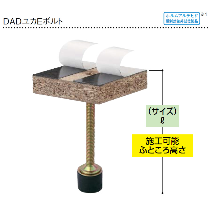 Dadユカeボルトマンション用 フローリング 高性能防音二重床 100本 模様替え 施主支給 高性能防音二重床 100本 フロアー 大建工業 梱 Daiken ダイケン Labrico 巾木 大建工業 Daiken ボンド 床材 フローリング Op じゅうたす 住