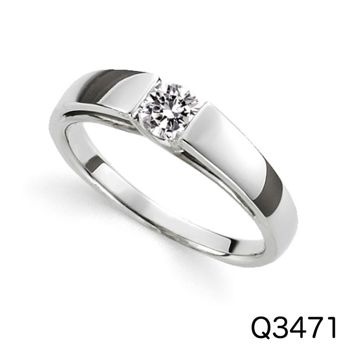 即納】 立て爪ダイヤから普段使いの指輪へ Q3471 0.3ct ジュエリー修理