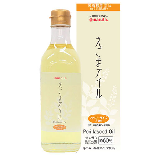 楽天市場 太田油脂 マルタ えごまオイル ファミリーサイズ 340g えごま油 しそ油 オメガ3 クスリのゴクウ