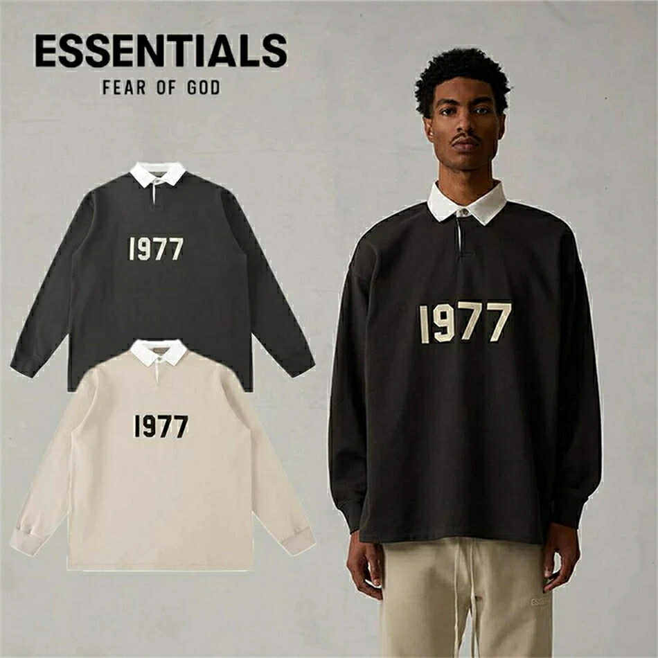 エッセンシャルズ ESSENTIALS パーカー 1977ロゴタイプ 長袖 調教師 表どおり ルーズカジュアル 男女兼用