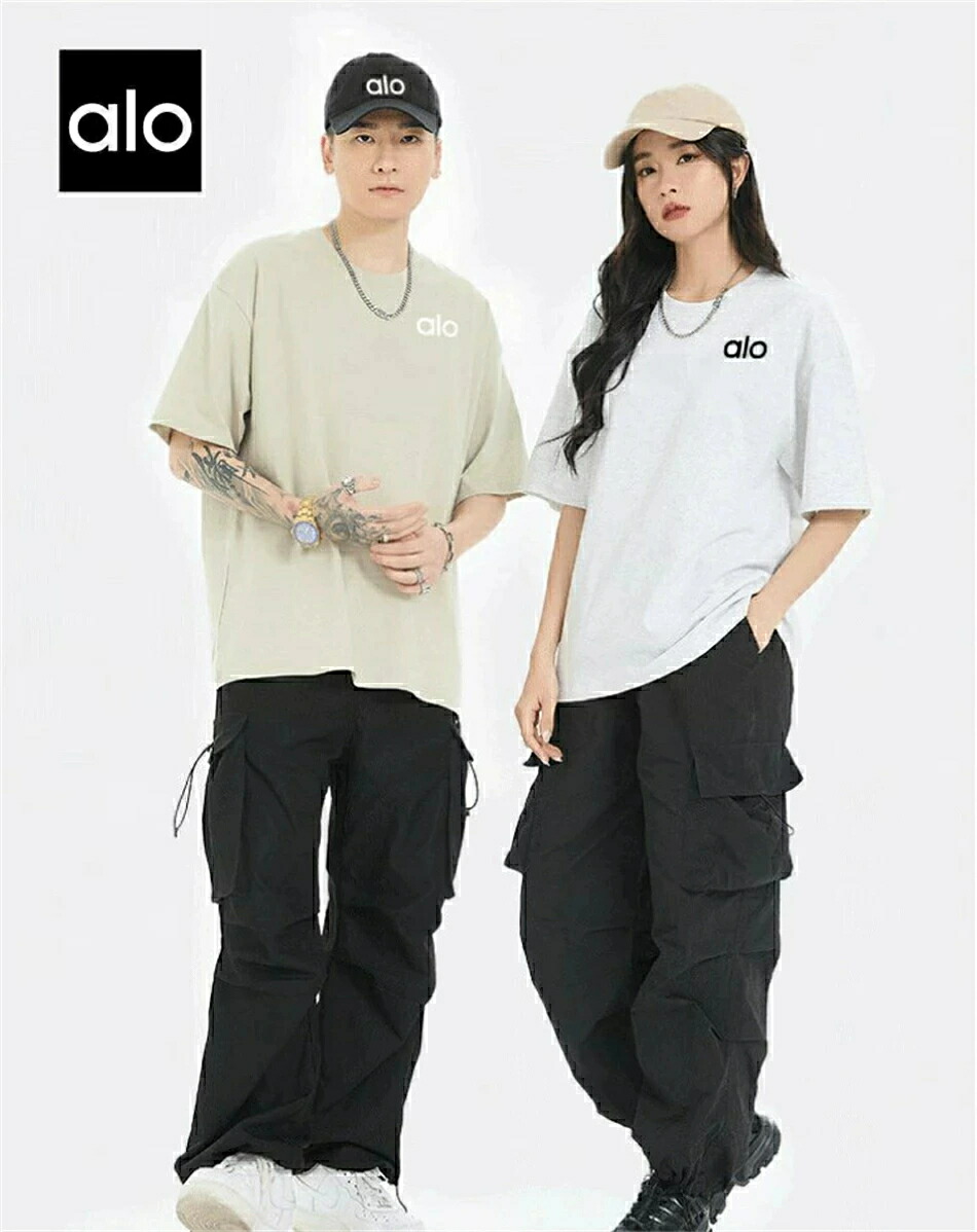 【 SALE】ALO Yoga 半袖 tプルオーバー レディース 心地よい 今めかしい ゆったり カットソー 黒 白 大層らしい大きさ 春夏 薄っぺら 刷り上げる ロゴタイプT ワンポイント ラウンドのど首 真っただ中丈 伸ばすこと 派手 普段着 デイリー 着まわし 通い 通学 アウトドア 祝い事 買い出し 大学生 成年者