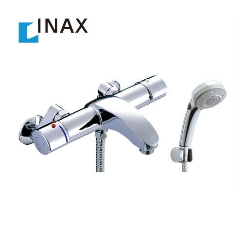 楽天市場 送料無料 Bf A147tsbw Inax イナックス 浴室水栓 シャワー水栓 サーモスタットシャワー金具 壁付タイプ アウゼシリーズ エコフルスイッチ多機能シャワー フルh仕様 吐水口長さ110mm 蛇口 シールテープ無料プレゼント 希望者のみ 水栓の箱を開封し