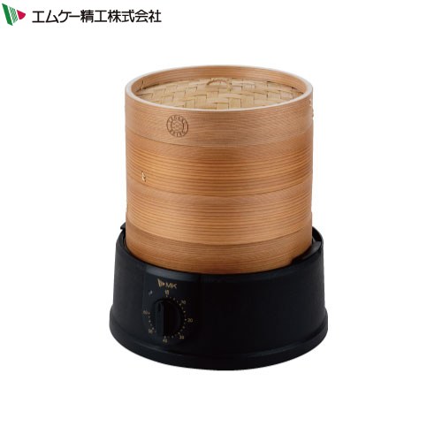 [EM-215K] TEGARU=SEIRO エムケー精工 蒸し器 電気せいろ 21cmタイプ 【送料無料】｜家電と住宅設備の【ジュプロ】
