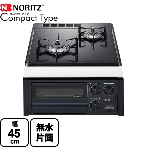 楽天市場】[ZGCNL4R16AKE-E-13A] グリル付2口ガスビルトイン