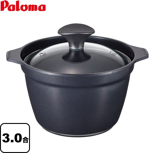 楽天市場】パロマ 炊飯鍋 PRN-32 1〜3合 ガスコンロ専用 炊飯専用鍋
