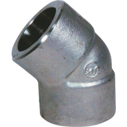 フジトク　４５°エルボ　４５Ｅ　３２Ａ　ステンレス　ＳＵＳ３０４　差し込み溶接　【品番：45E-SW-32A-SU4】