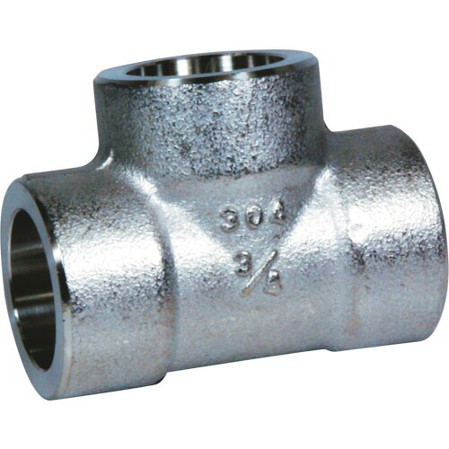 フジトク　チーズ　ＴＥＥ　３２Ａ　ステンレス　ＳＵＳ３０４　差し込み溶接　【品番：T-SW-32A-SU4】