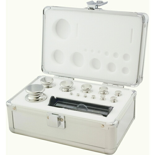エー・アンド・デイ（A&D）　校正用分銅　ＯＩＭＬ型組分銅　Ｅ２級　１ｋｇセット　ＡＤ１６０５－１ＫＥ２　【品番：AD1605-1KE2】