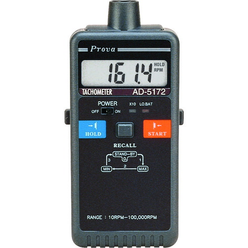 エー・アンド・デイ（A&D）　タコメータ（非接触）　ＡＤ５１７２　一般（ＩＳＯ）校正付（検査成績書＋トレサビリティ体系図）　【品番：AD5172-00A00】｜住設プロ　店