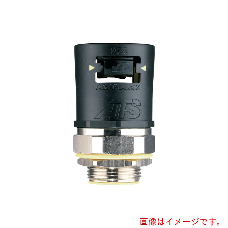 ABB アダプターフレックス 雨合羽フレキコネクタ Ａｄａｐｔａｌｏｋ ＡＴＳ ストレートコネクタ ３４大きさ用 Ｍ３２スイベルおねじ付 【品番：AT34/M32/SA/BLY】