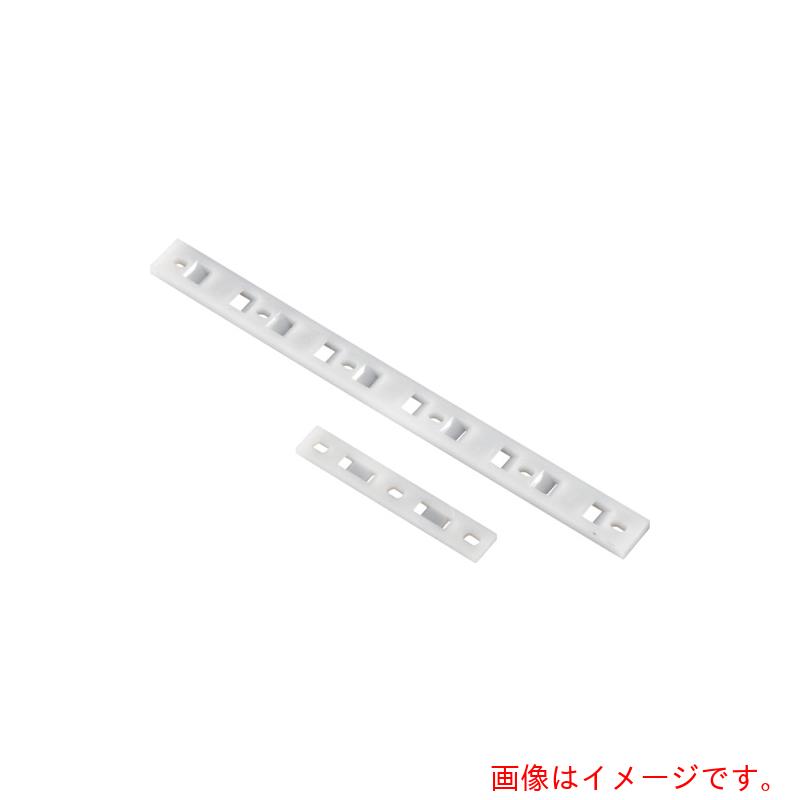 ABB ＴＹ－Ｒａｐ 結束バンド用直列マウントベース（ねじ固定タイプ） 直列マウンティングベース標準（ナチュラル色）最大６束結束タイ幅最大７．６ｍｍ１００個入り 【品番：TC1112】