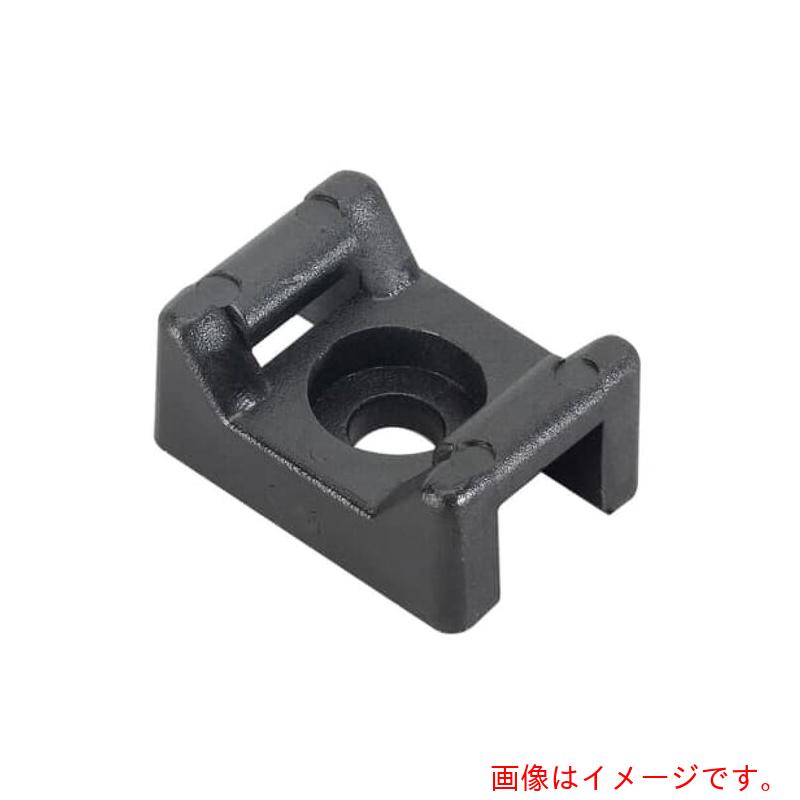 ABB ＴＹ－Ｒａｐ Ｔｙ－Ｒａｐ（五分五分一巡り）サドル型マウンティングベース耐候（黒いこと） 五分五分幅最高限度７．６粍 ５００個入り口・入口 【品番：TC142X】
