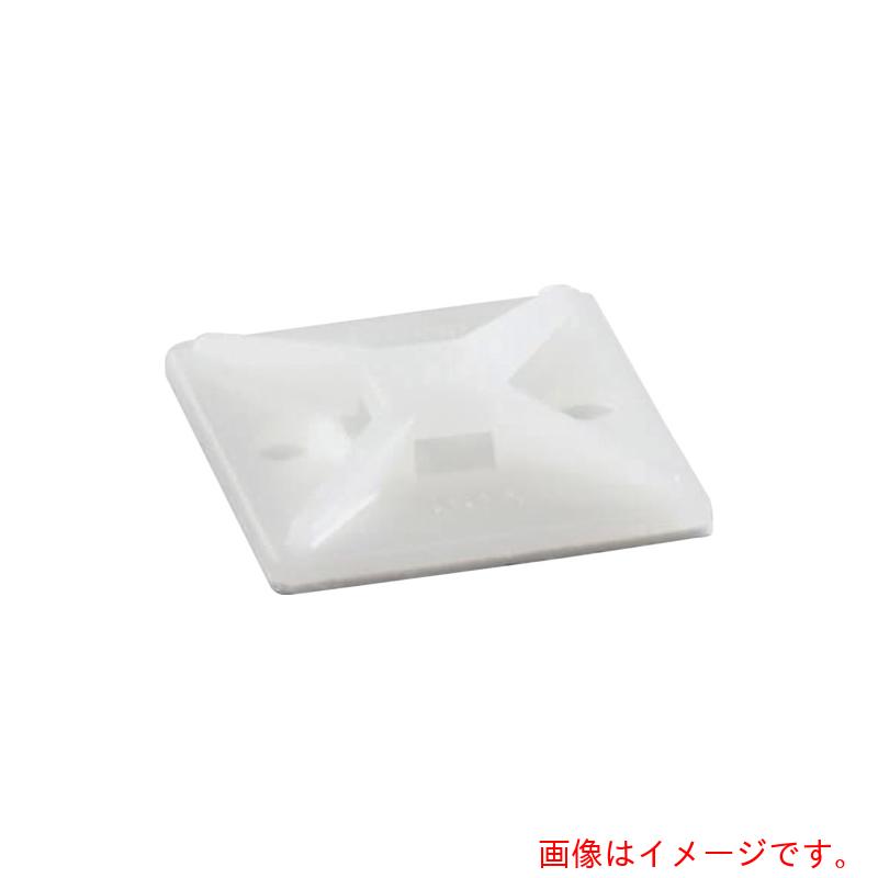 ABB　ＴＹ－Ｒａｐ　結束バンド用マウントベース（ねじ／接着剤固定タイプ）　４方向マウンティングベース標準（ナチュラル色）（大袋）タイ幅最大５．２ｍｍ１０００個入り　【5個】　【品番：TC345】