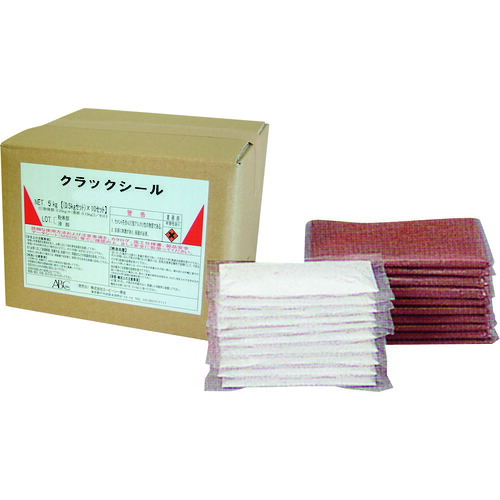 エービーシー会社 ＡＢＣ ひび割れ消印０．５ＫＧ書き割り×／容れもの 薄墨色 （１０個入） 【品番：BKS000G5】
