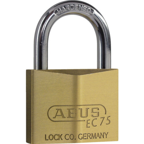 ABUS（アバス）　真鍮南京錠　ＥＣ７５－６０　ディンプルシリンダー　（ブリスターパック）　【5個】　【品番：BPEC75-60】
