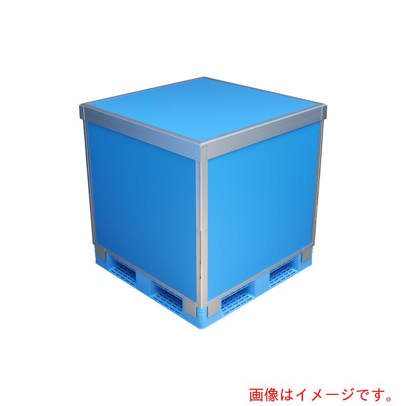 エーディエフ（ADF）　ダンカーゴ分離　４面パネルタイプ　１１００ｘ１１００ｘＨ８００　ブルー　【品番：DANP41180-BL】