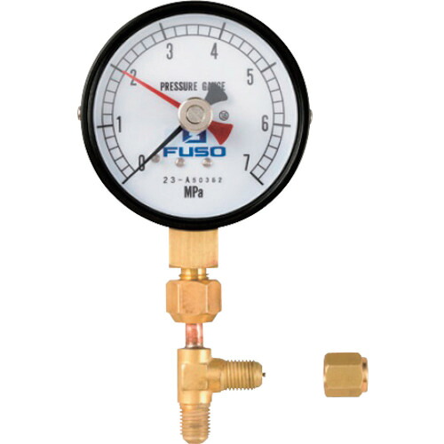 A-Gas Japan　FUSO　圧力計チーズアダプタ付　【品番：FS-850D】