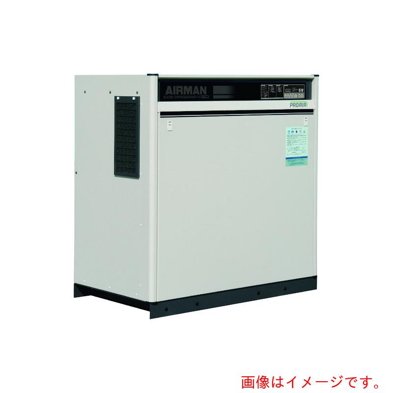 【別途送料あり】AIRMAN　スクリューコンプレッサ　ドライヤ無　１１ＫＷ　６０Ｈｚ　【品番：SAS11S-6C】