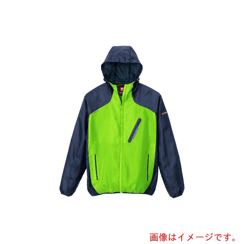 アイトス（AITOZ）　パーカーブルゾン（男女兼用）　ミントグリーン×チャコール　５Ｌ　【品番：10302-135-5L】