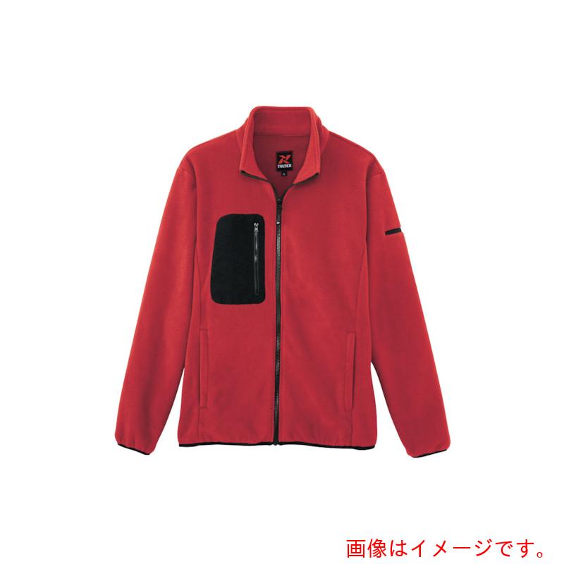 アイトス（AITOZ）　フリースジャケット　ＡＺ１０３１１－００９　レッド　６Ｌ　【品番：AZ10311-009-6L】