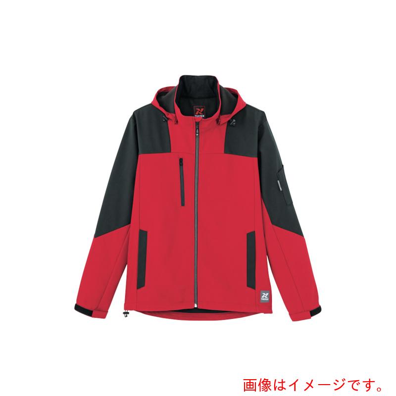 アイトス（AITOZ）　裏フリースジャケット　ＡＺ１０３１２－００９　レッド　ＳＳ　【品番：AZ10312-009-SS】