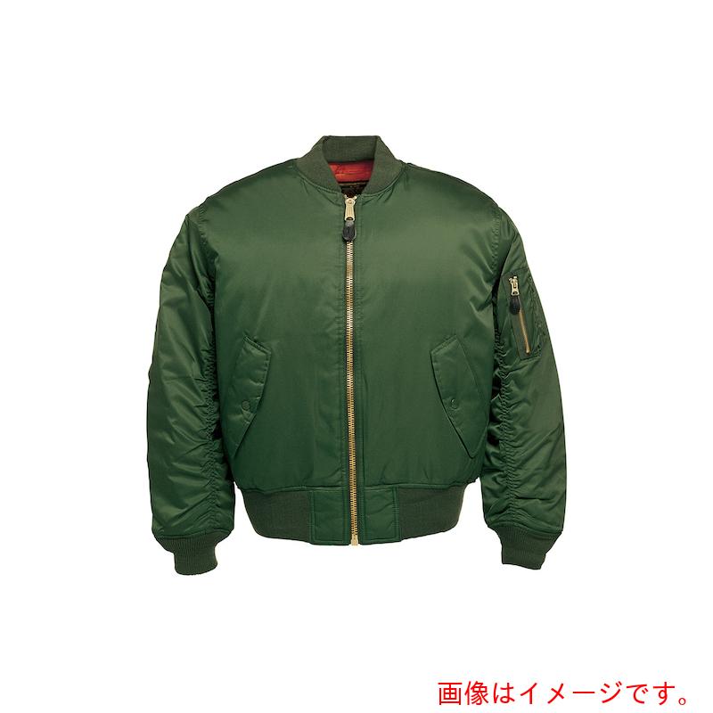 アイトス（AITOZ）　防寒ブルゾン　ＡＺ１０７０２　ＭＡ－１タイプ　グリーン　４Ｌ　【品番：AZ10702-005-4L】