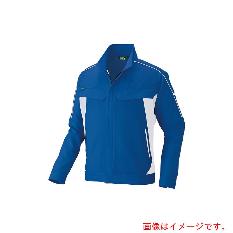 アイトス（AITOZ）　長袖ストレッチブルゾン（エコワーカーストレッチ男女兼用）ＡＺ１９０２　ブルー　３Ｌ　【品番：AZ1902-006-3L】