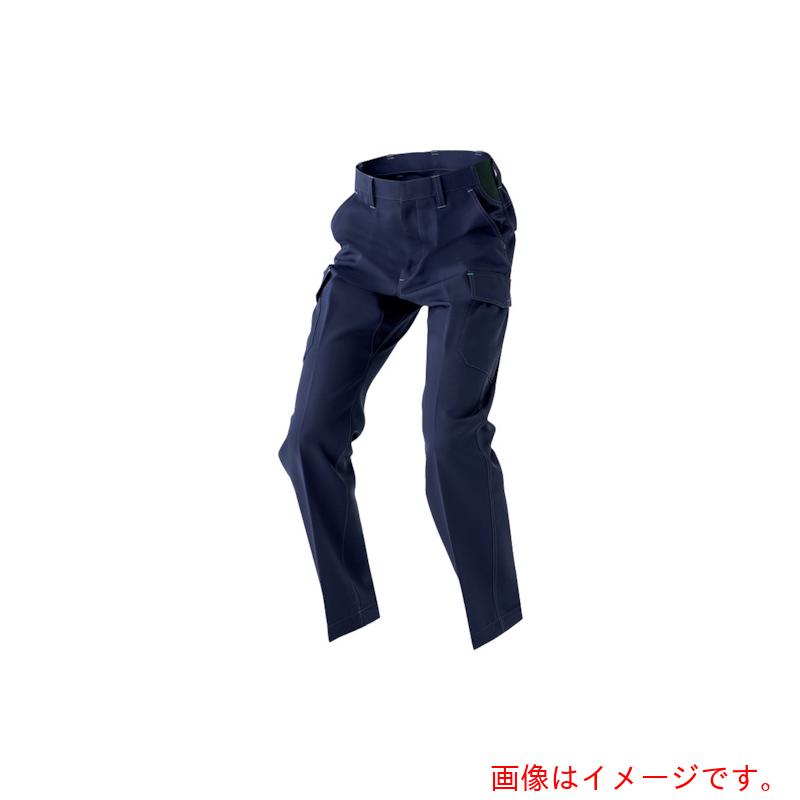アイトス(AITOZ) ノータックカーゴパンツ(エコワーカーストレッチ) ネイビー LL 【品番:AZ1921-008-LL】
